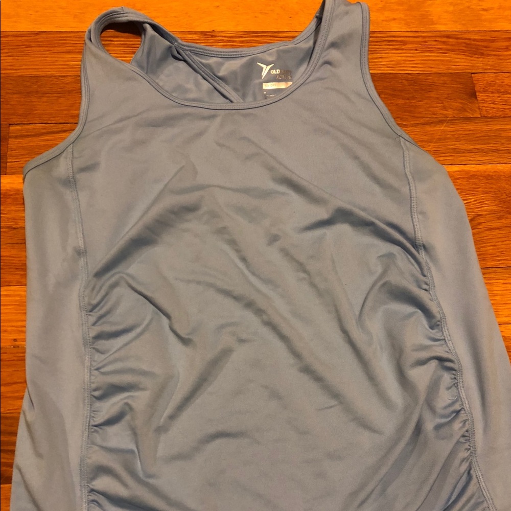 Maternity workout tank top.